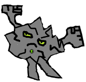 With the trix on his chest. (I know, right?)