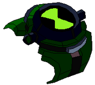 The Prototype Omnitrix after recalibrating