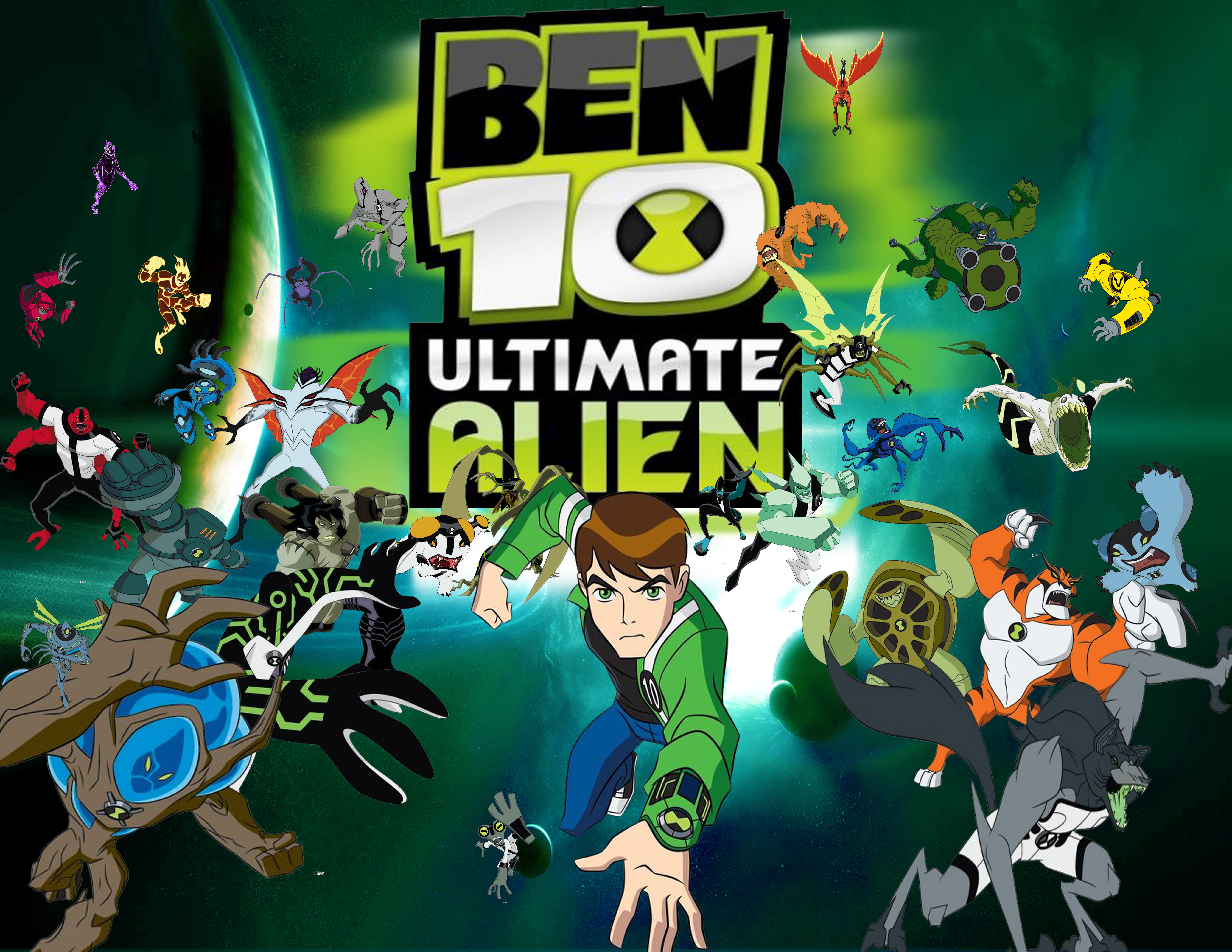 ben 10 ultimate alien all aliens names