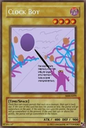A Clockboy Yu-Gi-Oh! card