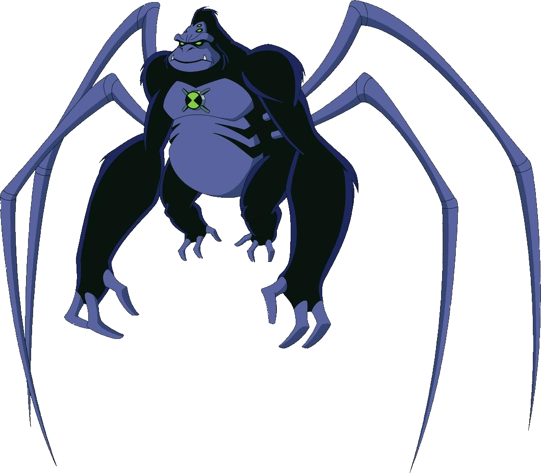 EVOLUÇÃO DO MACACO ARANHA NO BEN 10 ! (Evolution Spider Monkey