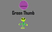 Green Thumb in the title card of his debut episode