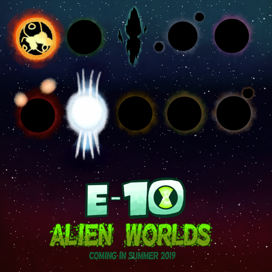 E-10 Alien Worlds, Teaser Poster