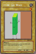 A Wall-It "Yu-Gi-Oh!" card