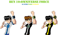 Primer poster de ben 10 omniverse force el super poder se desata.PNG