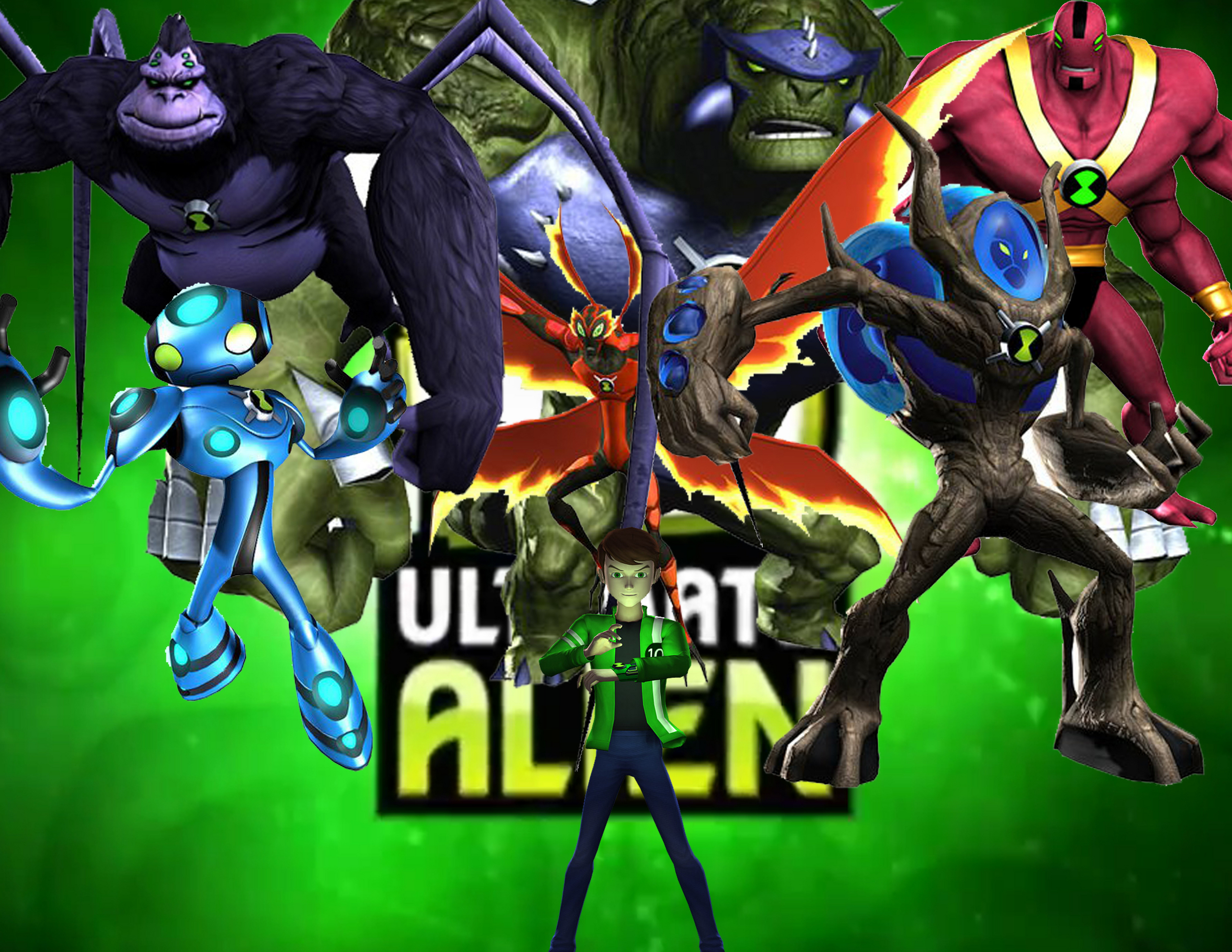 BEN 10 ULTIMATE ALIEN: BEN 10 aliens