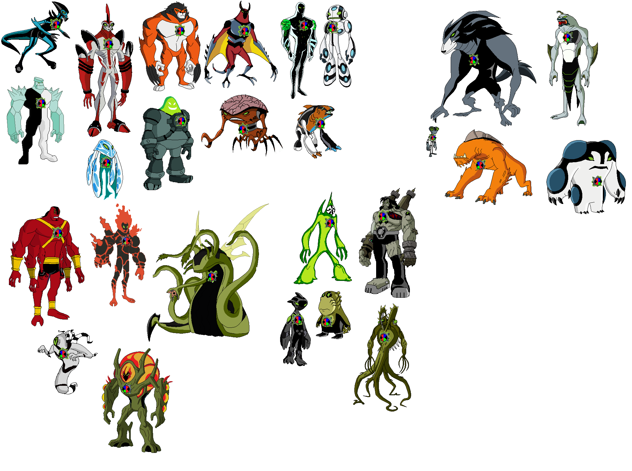 ESPECIAL Ben 10000 TODOS LOS ALIENS