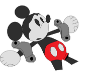 Despixeleo de Mickey by Kirby64000