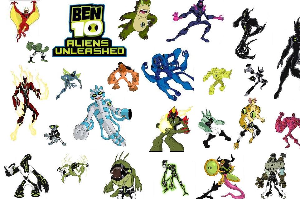 Ben 10 aliens unleashed