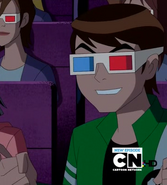 Ben wearing 3D Glasses in The Perfect Girlfriend