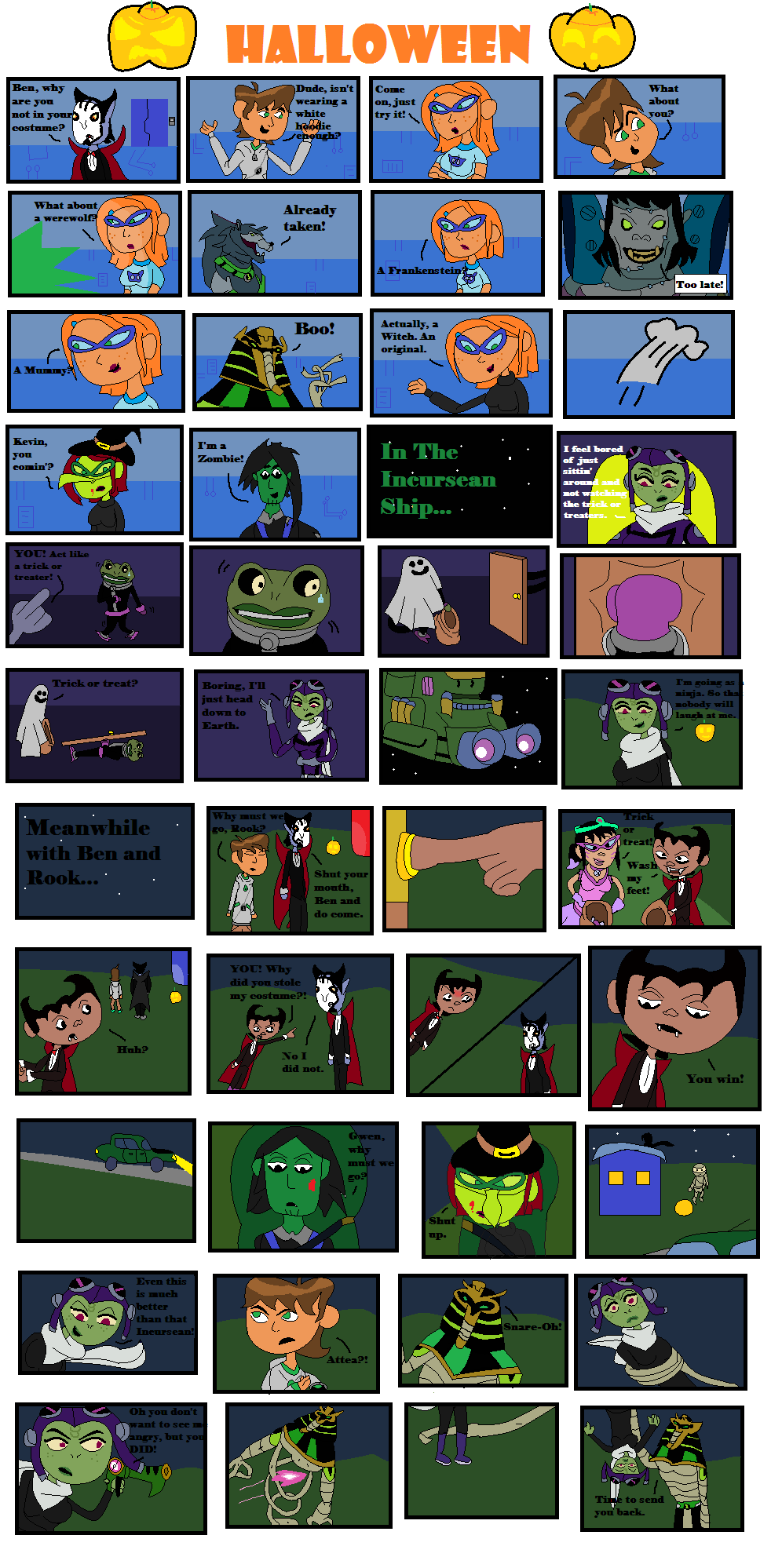 Ben 10: Omniverse Halloween Special! (Volume) - Comic Vine