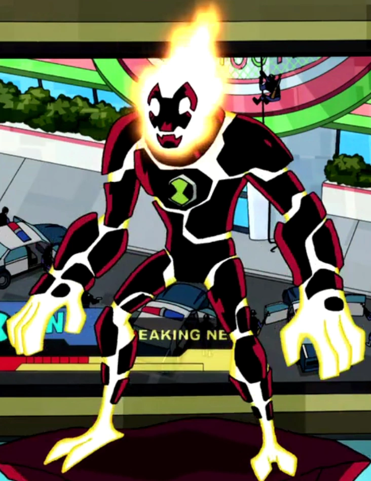 ben 10 omniverse heatblast toy