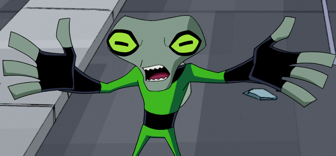 Ben 10: Ultimate Alien - young Grey Matter PNG by