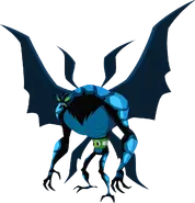 Ziąb - próbka DNA Nekroziębianina w Omnitrixie.