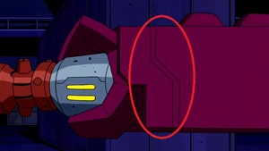 Błąd z linią na ręce Bloxxa