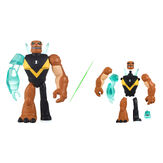 Omni-Glitch Heroes do Enormossauro e Diamante- Ben 10 Extranet