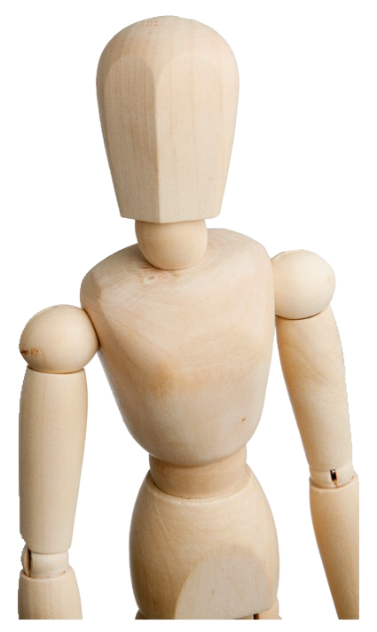 Wooden sales bendy dolls
