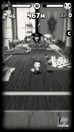 Bendy Walks the Plank, Bendy in Nightmare Run Wiki