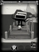 Честер издаёт рёв.