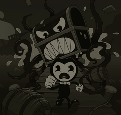 Bendy Walks the Plank, Bendy in Nightmare Run Wiki