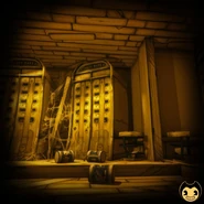 Автоматы в третьей главе «Bendy and the Ink Machine», официальный скриншот.