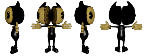 Bendy in Nightmare Run Boss Pack - 3D model by TheLapisBlock