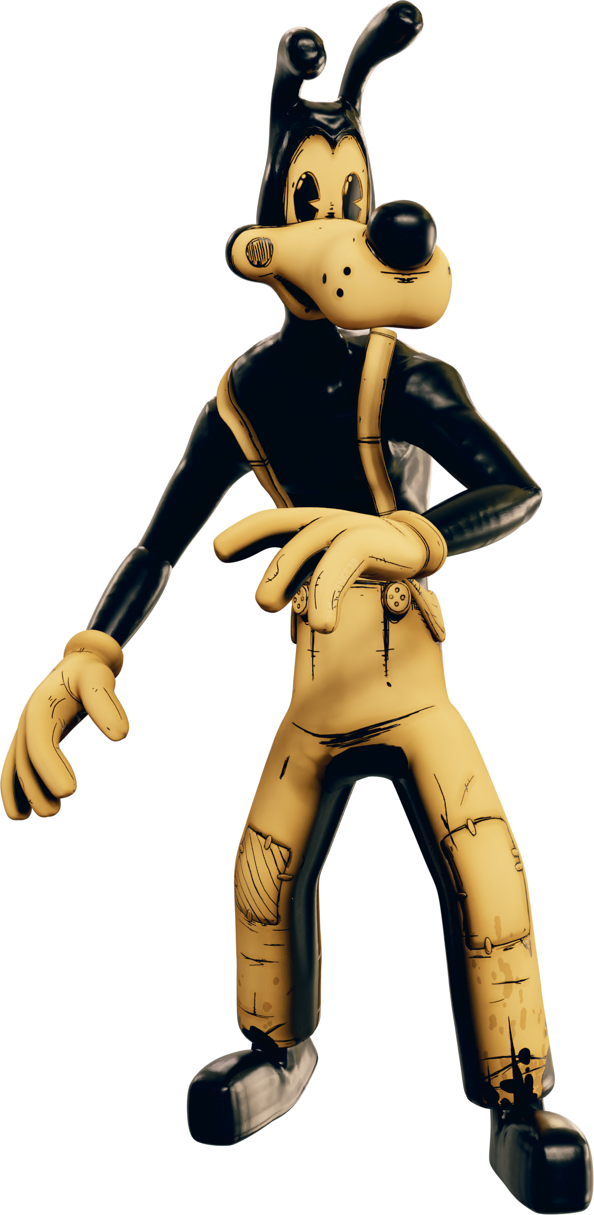 Fisher Wiki Fandom Powered By Wikia - Bendy And The Ink Machine