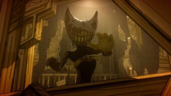 bendy and the ink machine ink demon plush