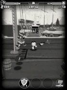 Кравл ползёт рядом с Бенди.