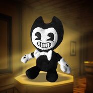 Bendy's plush toy.