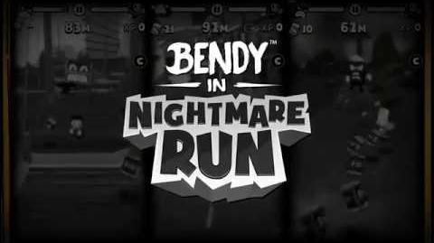 Bendy Walks the Plank, Bendy in Nightmare Run Wiki