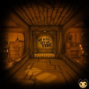 The valve сore machine in the background on the lobby area's screenshot, uploaded by Bendy from Twitter.