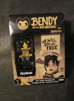 Bendy and the Ink Machine Series 2 Mini Figure Allison Buildable