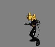 Битва Прожекториста с Чернильным Бенди.