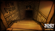 Bendy's head in the 1st Chapter 2 teaser.