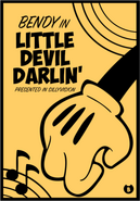 Prototype "Little Devil Darling" poster from Chapter 1 demo.