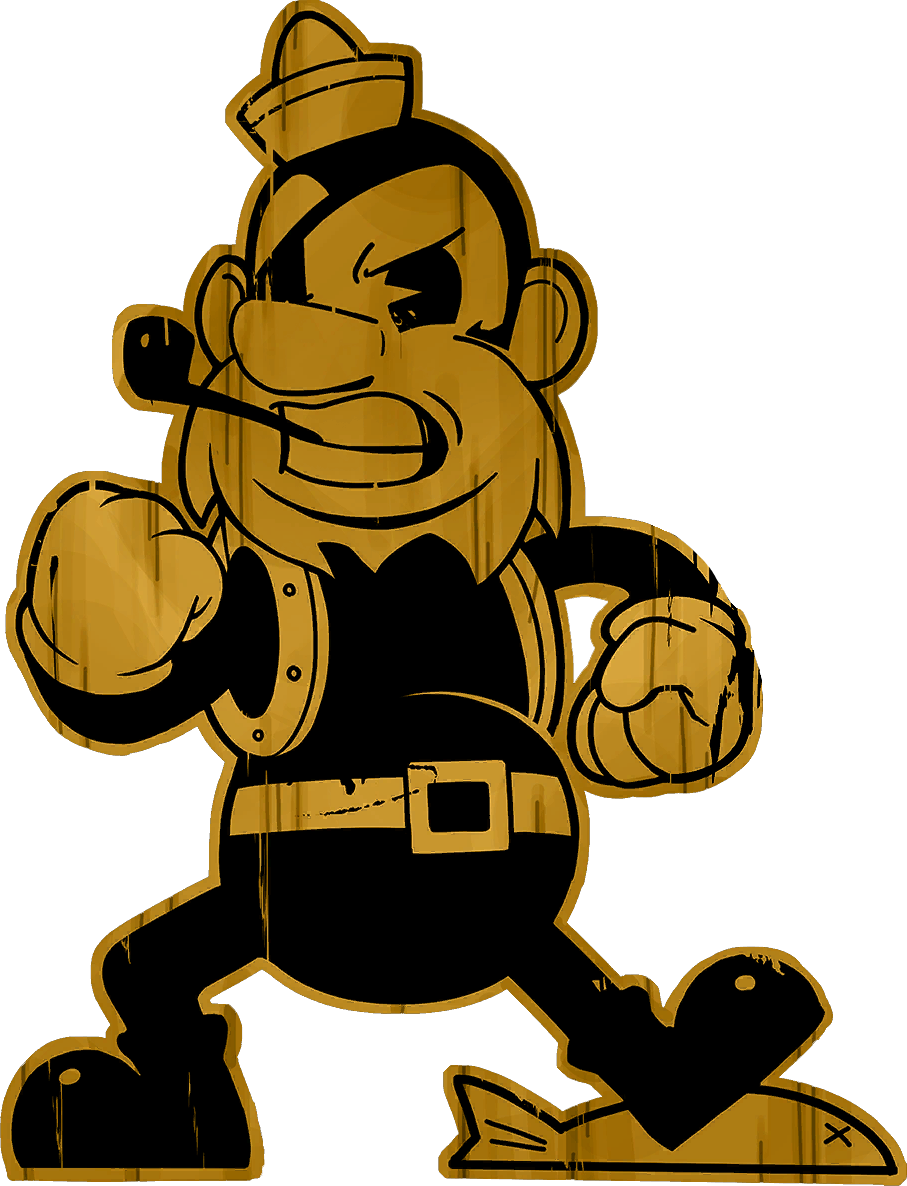 Bendy and the Ink Machine Song Cuphead Game, Bendy ink demon transparent  background PNG clipart