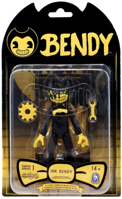 PhatMojo Bendy & The Ink Machine Series 2 Yellow Bendy Action