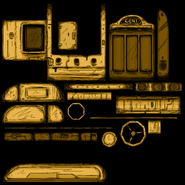 The valve core and it's casing's texture map.