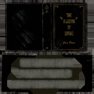Текстура книги из квартиры Джоуи.