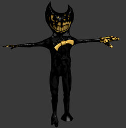 Mobile - Bendy in Nightmare Run - Gaskette - The Models Resource