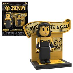 Bendy and the Ink Machine C3 Construction Recording Studio Buildable Scene  Set for sale online