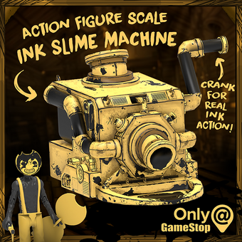 bendy and the ink machine playset