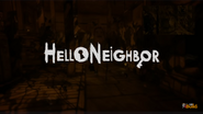 В трейлере мода Hello Bendy.