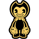 Bendy's cutout icon.