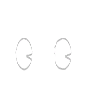 Белая текстура глаз Боркиса, хранящая тени от рассеянного света.