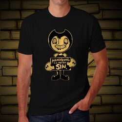 T-shirt Bendy And The Ink Machine Characters - Idolstore - Merchandise And  Collectibles