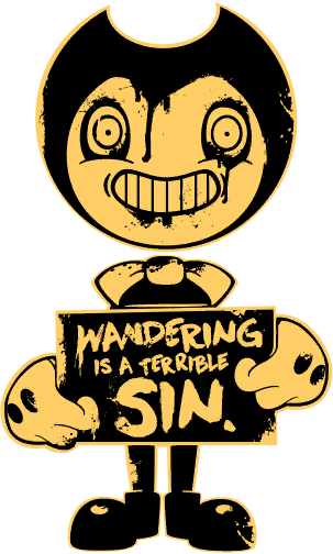 Bendy And The Ink Machine, Video Games, Jump Scare, Character, Themeatly  Games, Joey Drew Studios, Drawing, Cartoon transparent background PNG  clipart