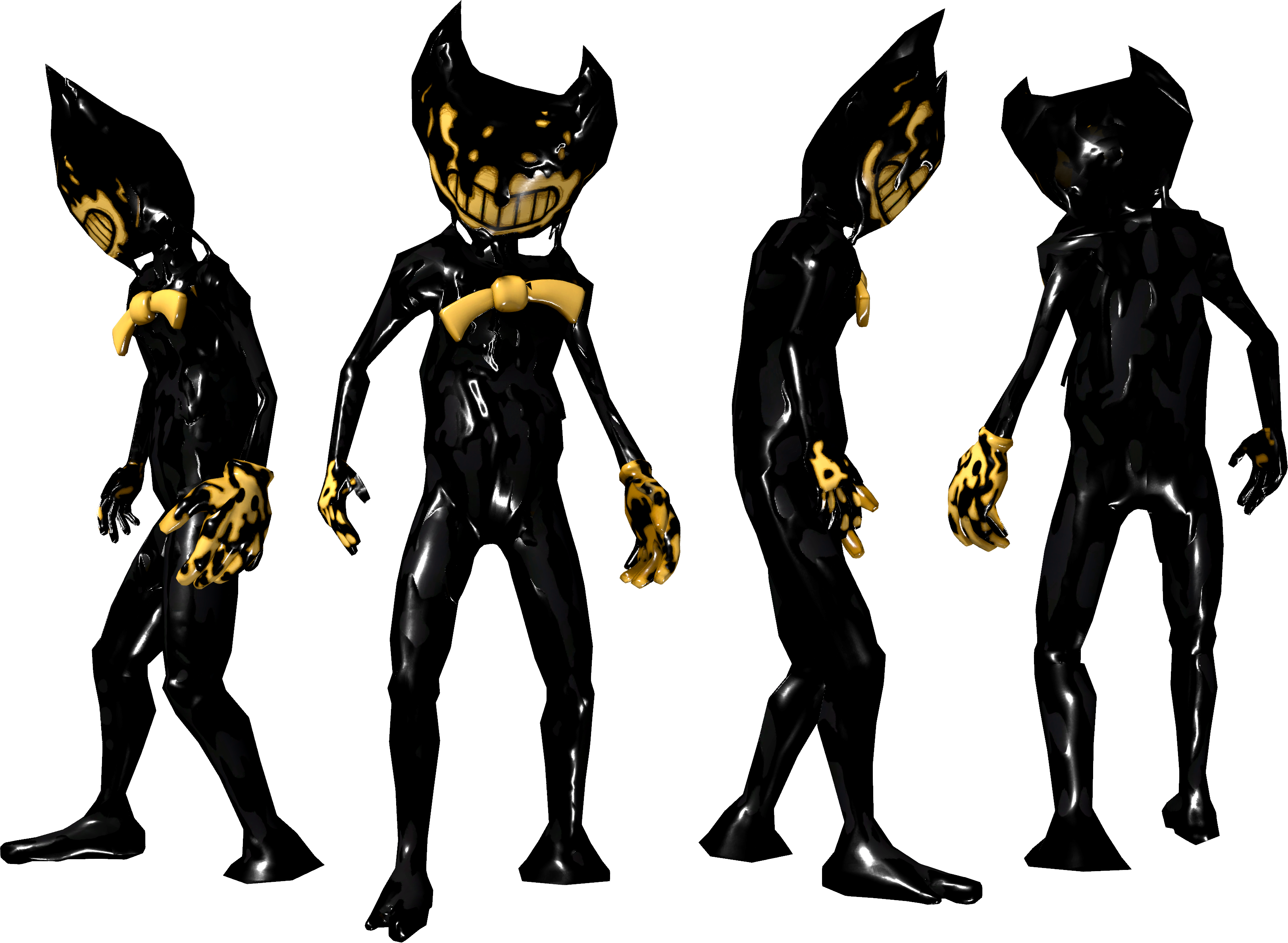 STL file Ink Demon, Bendy and the dark revival 🦸・3D printable model to  download・Cults