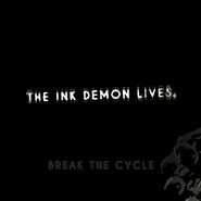 Ditto but brightened, revealing the "Break the Cycle" text along with a nearly visible inky glove hand.